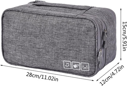 Travel Multi-Function Underwear Storage Bag Portable Bra Socks Lingerie Accessories Pack Cube Toiletry Bags