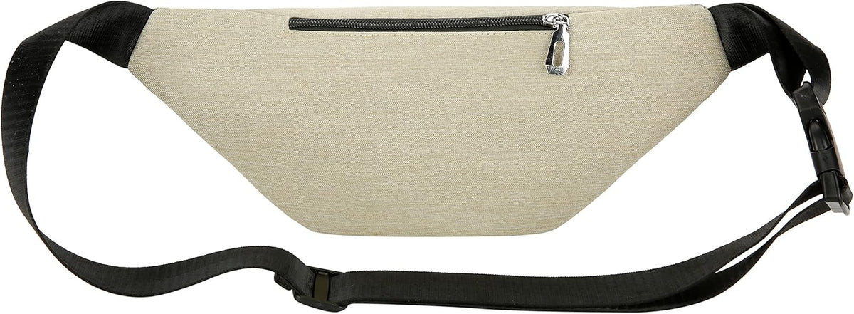 Fanny Pack for Men & Women, Fashion Waterproof Waist Packs with Adjustable Belt, Casual Bag Bum Bags for Travel Sports Running.
