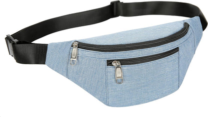 Fanny Pack for Men & Women, Fashion Waterproof Waist Packs with Adjustable Belt, Casual Bag Bum Bags for Travel Sports Running.