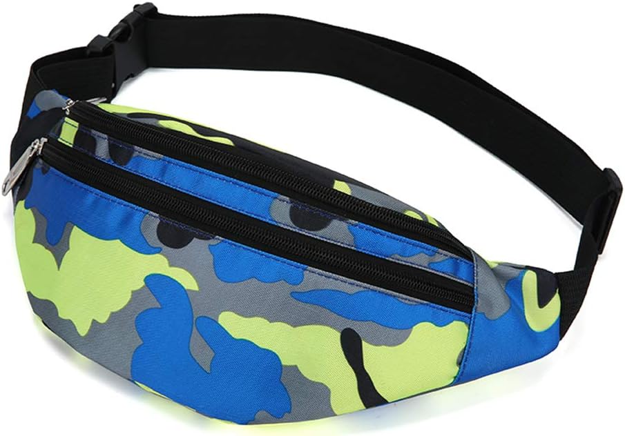 Fanny Pack for Men & Women, Fashion Waterproof Waist Packs with Adjustable Belt, Casual Bag Bum Bags for Travel Sports Running.