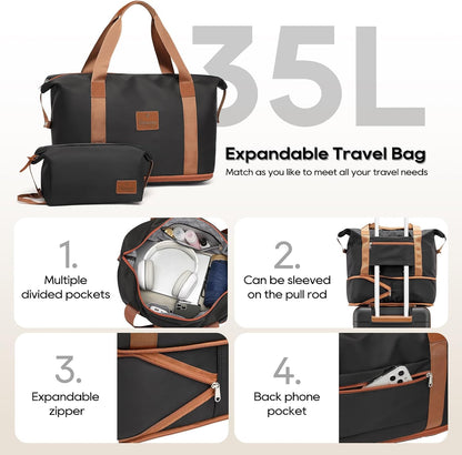 Carry on Luggage 22x14x9 Airline Approved, Hardside 20 Inch Carry-on Suitcases with Spinner Wheels, Lightweight Travel Luggage Sets with TSA Lock