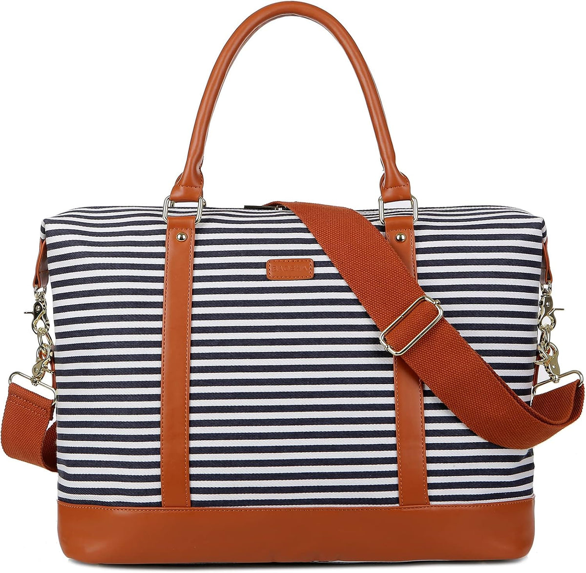 HB-28 Ladies Women Canvas Travel Weekender Bag Overnight Carry-on Duffel Tote Bag