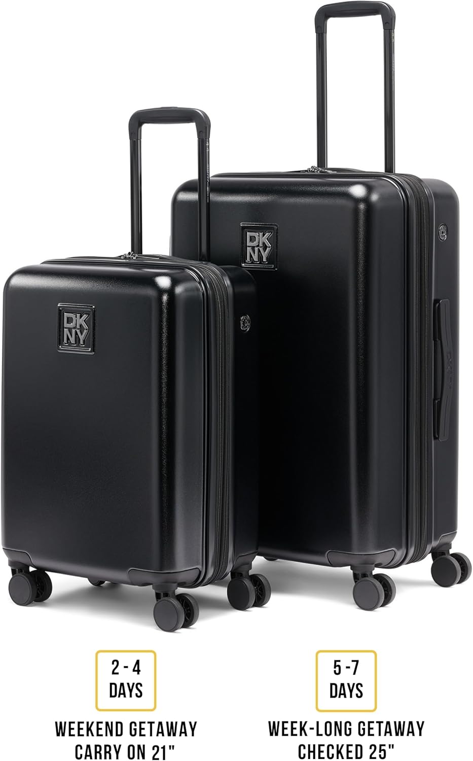 Amazon Exclusive On the Go 21" Hardshell Lightweight Expandable Carry-On Luggage with Spinner Wheels,Burgundy