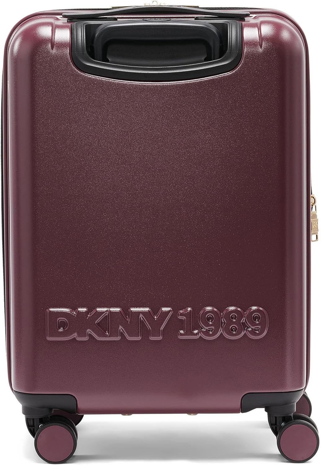 Amazon Exclusive On the Go 21" Hardshell Lightweight Expandable Carry-On Luggage with Spinner Wheels,Burgundy