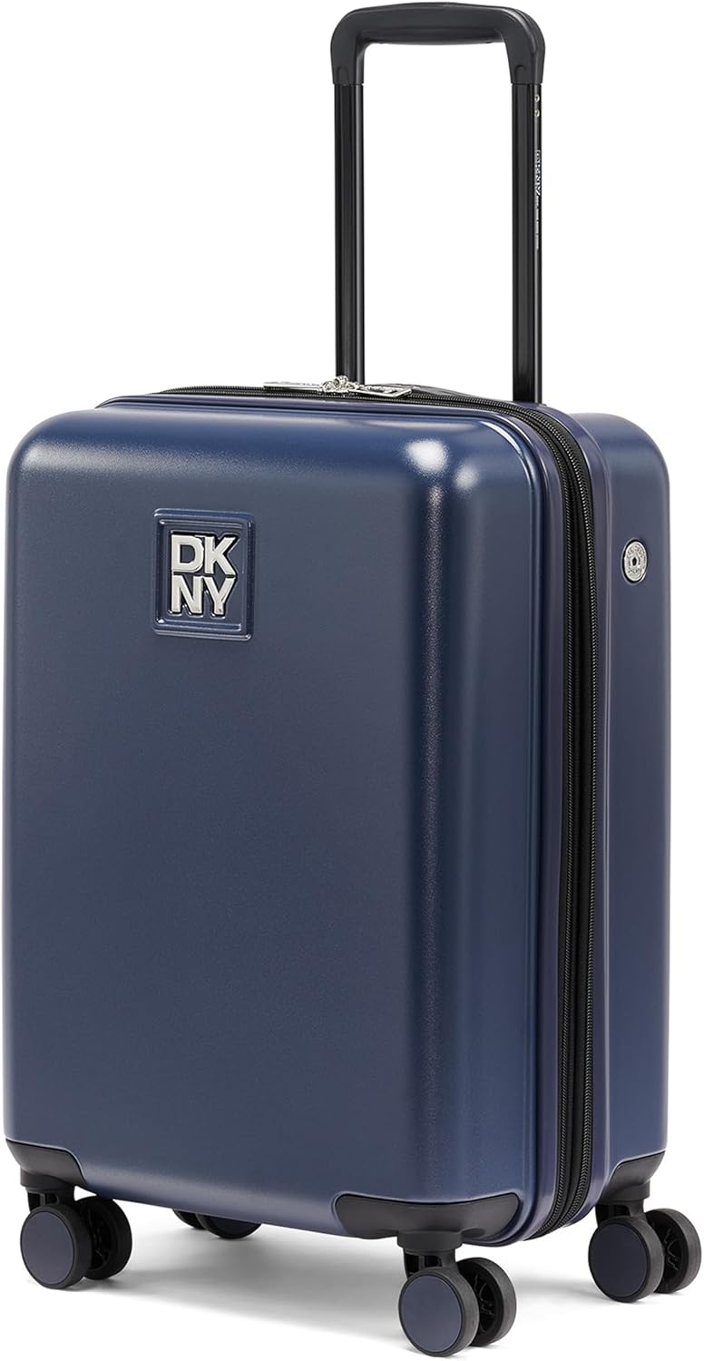 Amazon Exclusive On the Go 21" Hardshell Lightweight Expandable Carry-On Luggage with Spinner Wheels,Burgundy