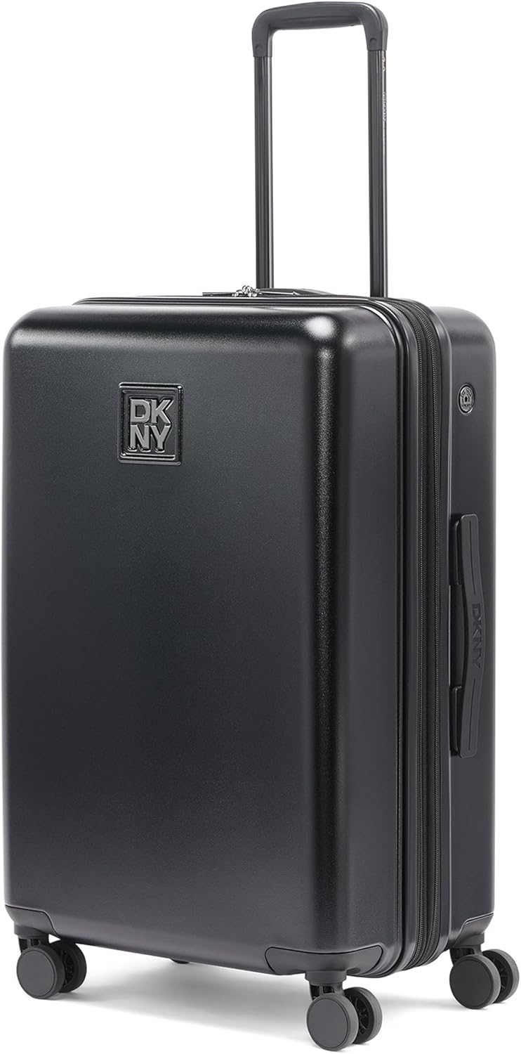 Amazon Exclusive On the Go 21" Hardshell Lightweight Expandable Carry-On Luggage with Spinner Wheels,Burgundy