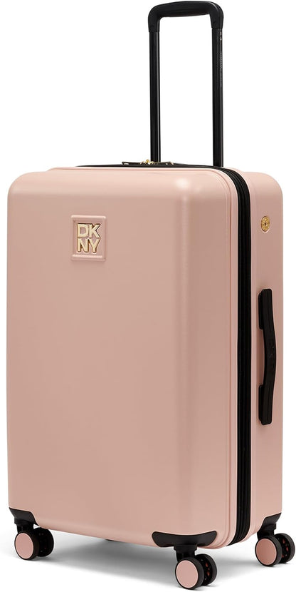 Amazon Exclusive On the Go 21" Hardshell Lightweight Expandable Carry-On Luggage with Spinner Wheels,Burgundy
