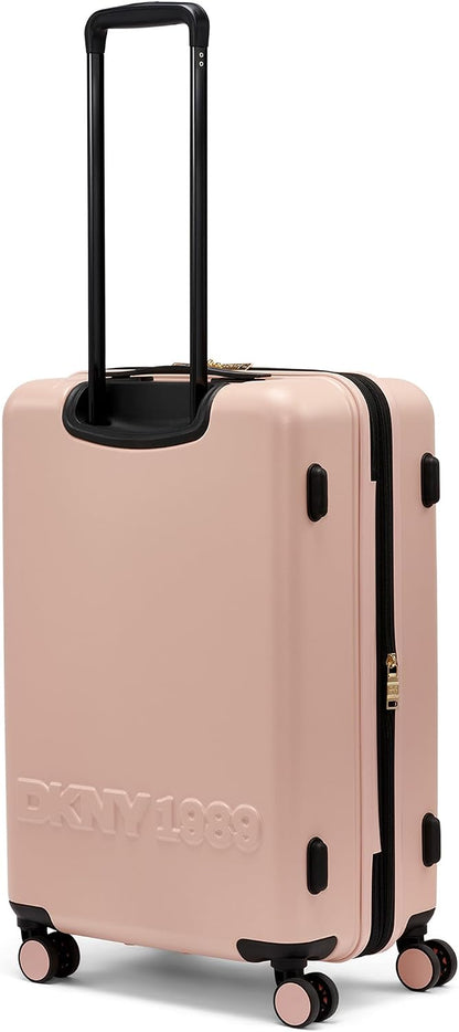 Amazon Exclusive On the Go 21" Hardshell Lightweight Expandable Carry-On Luggage with Spinner Wheels,Burgundy