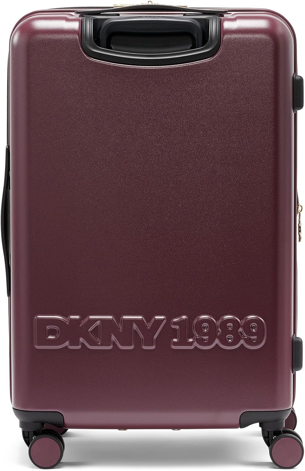 Amazon Exclusive On the Go 21" Hardshell Lightweight Expandable Carry-On Luggage with Spinner Wheels,Burgundy