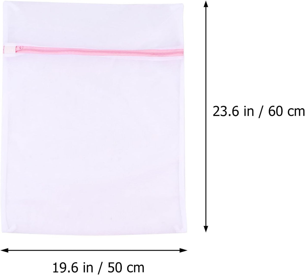 Kichvoe 4pcs Fine Mesh Laundry Bag Set with Bra Wash Pouch, Travel Storage Mesh Bags for Underwear and Delicates, Sizes 30cm 40cm 50cm – Protective Laundry Organizers for Washing Machine