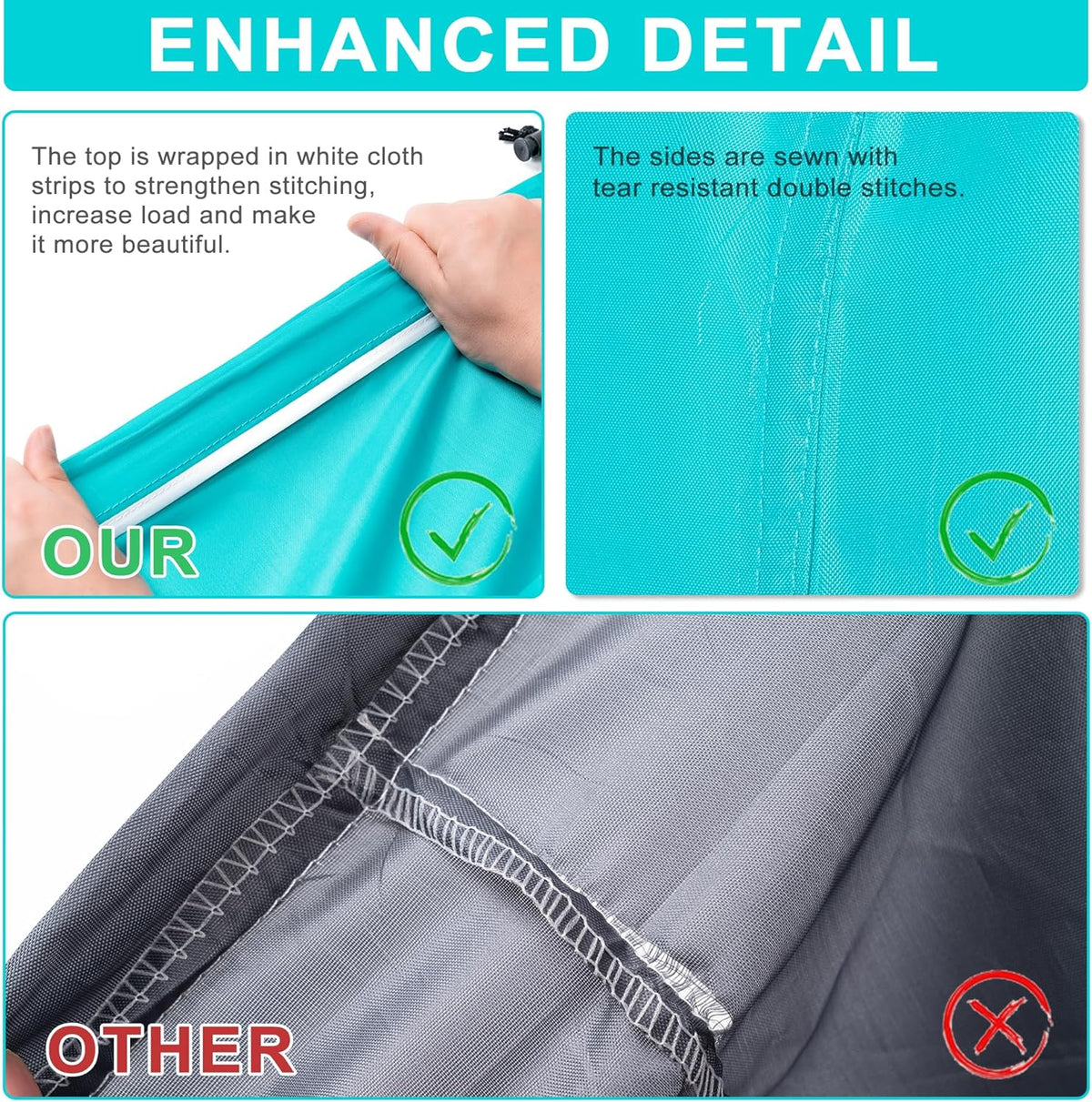 XL Travel Laundry Bag, Machine Washable Dirty Clothes Organizer with Drawstring,Large Enough to Hold 4 Loads of Laundry, Easy Fit a Laundry Hamper or Basket Travel Essentials 24" x 36"