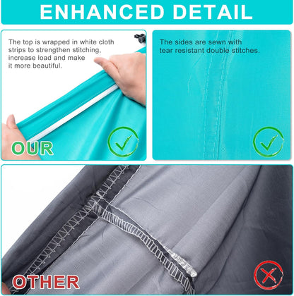 XL Travel Laundry Bag, Machine Washable Dirty Clothes Organizer with Drawstring,Large Enough to Hold 4 Loads of Laundry, Easy Fit a Laundry Hamper or Basket Travel Essentials 24" x 36"