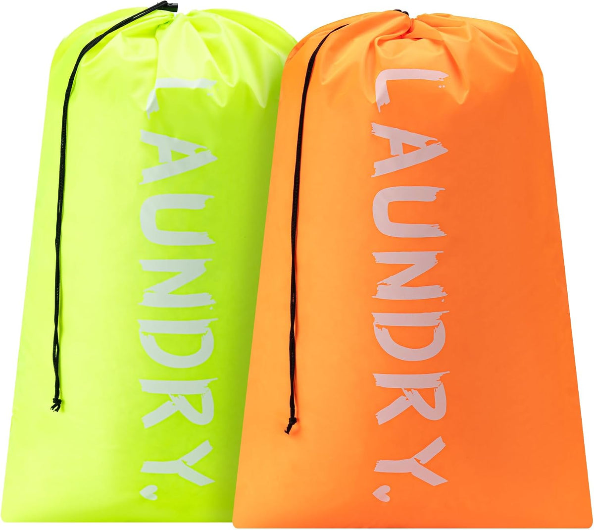 XL Travel Laundry Bag, Machine Washable Dirty Clothes Organizer with Drawstring,Large Enough to Hold 4 Loads of Laundry, Easy Fit a Laundry Hamper or Basket Travel Essentials 24" x 36"