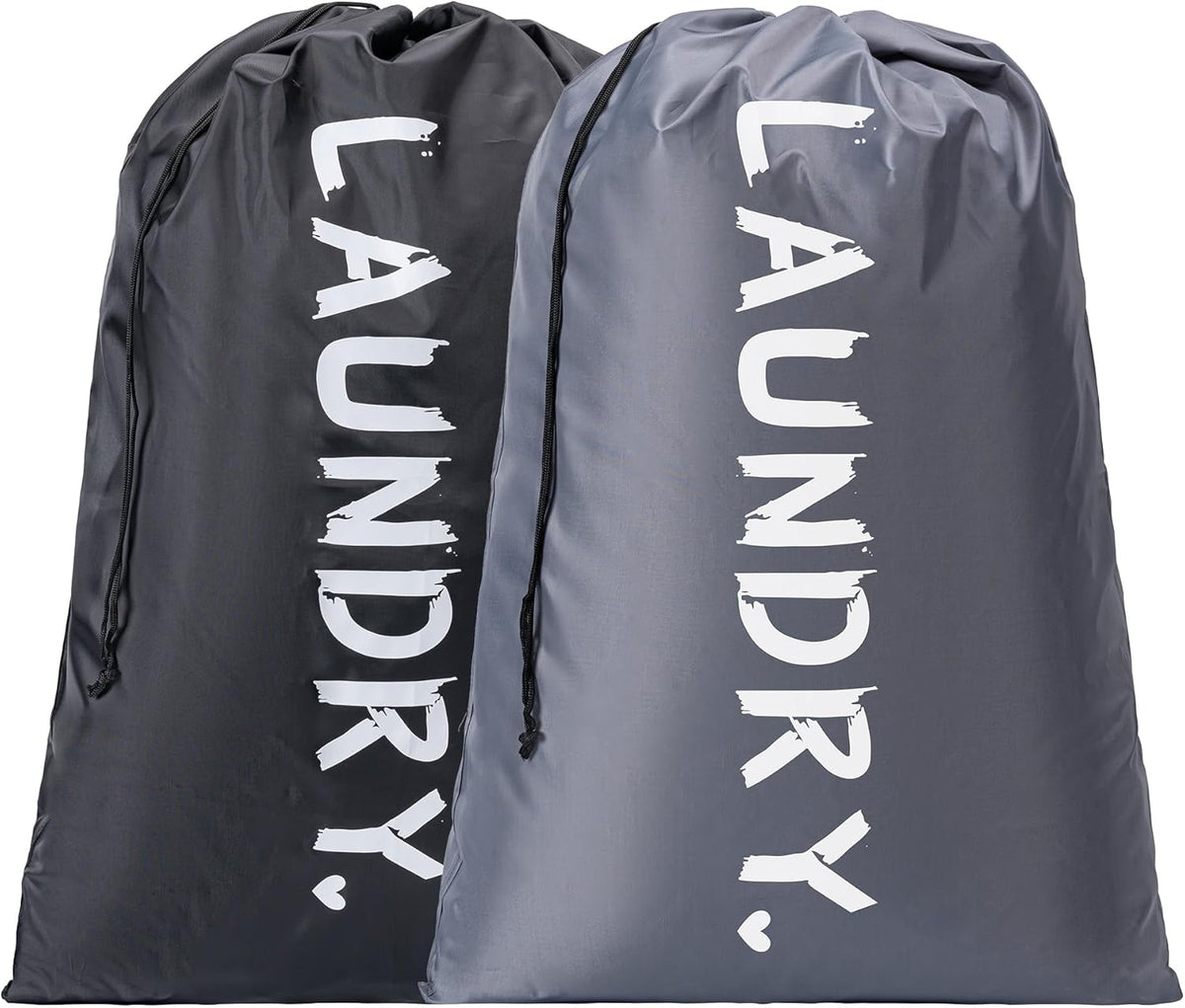XL Travel Laundry Bag, Machine Washable Dirty Clothes Organizer with Drawstring,Large Enough to Hold 4 Loads of Laundry, Easy Fit a Laundry Hamper or Basket Travel Essentials 24" x 36"