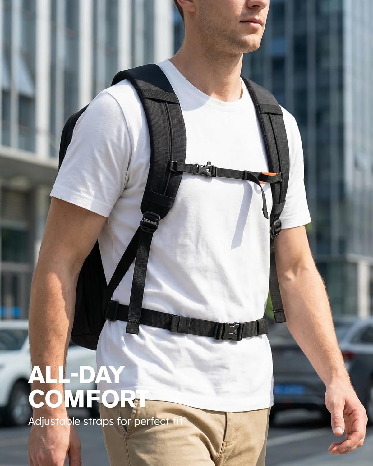 Travel Laptop Backpack 32L, TSA Friendly Flight Approved Computer Work Business Bag, Water-resistant Carry on Luggage, Durable Casual Daypack College Rucksack for Men Women