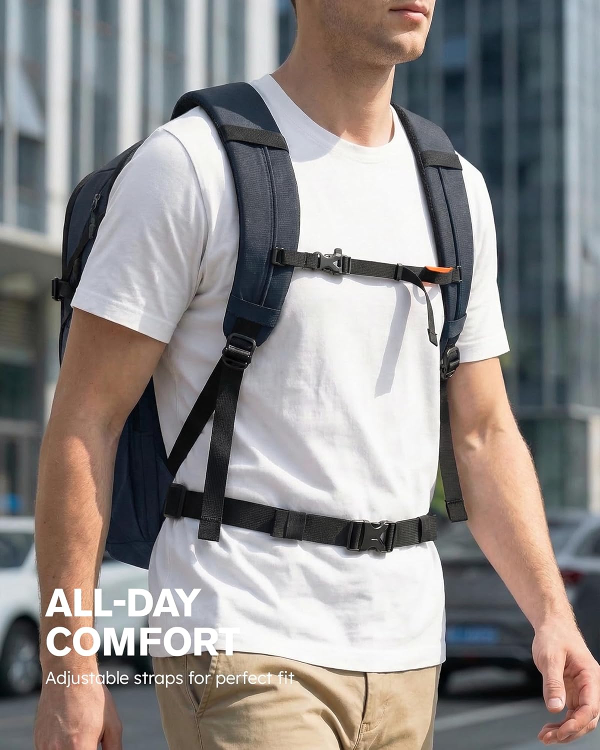 Travel Laptop Backpack 32L, TSA Friendly Flight Approved Computer Work Business Bag, Water-resistant Carry on Luggage, Durable Casual Daypack College Rucksack for Men Women