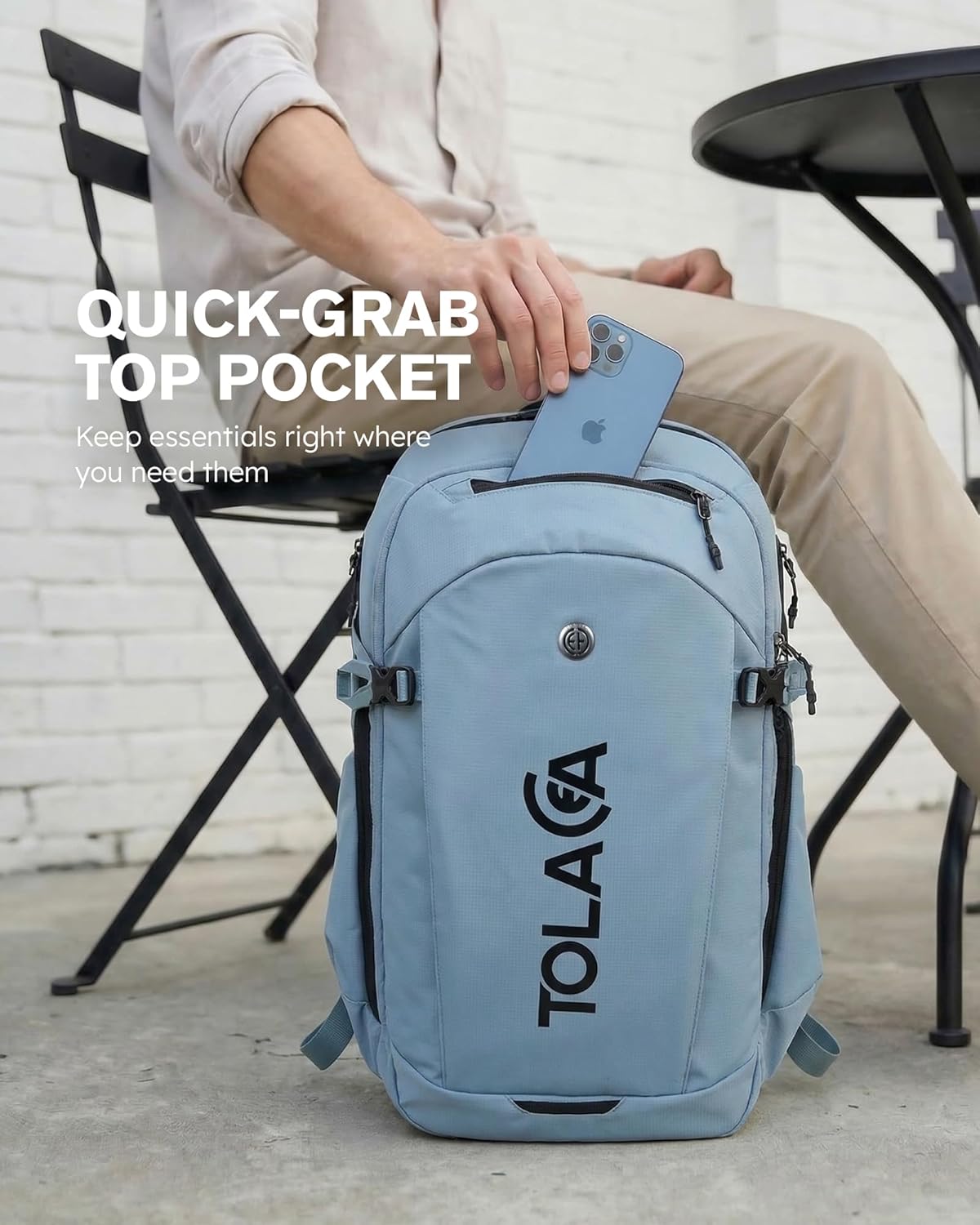 Travel Laptop Backpack 32L, TSA Friendly Flight Approved Computer Work Business Bag, Water-resistant Carry on Luggage, Durable Casual Daypack College Rucksack for Men Women