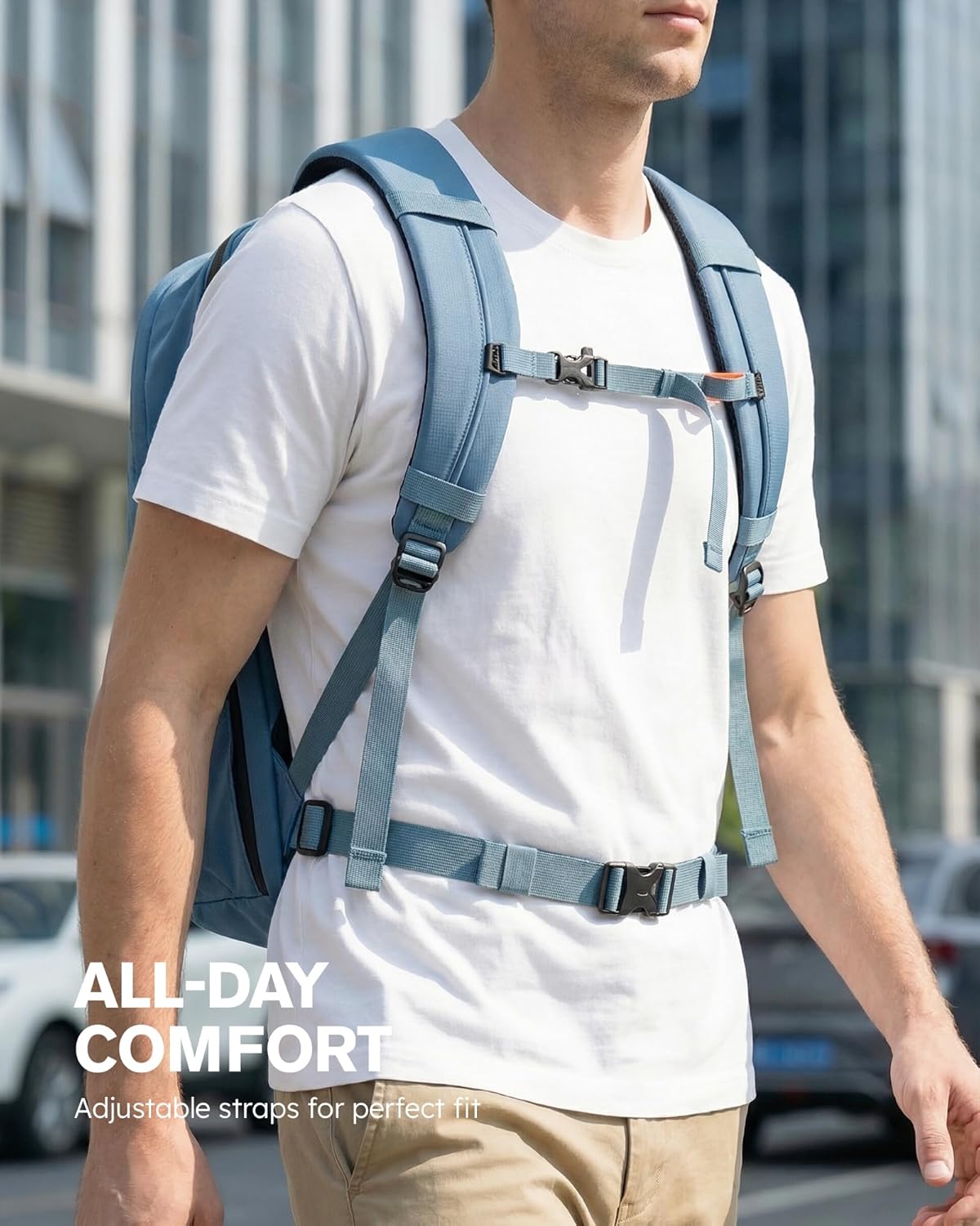 Travel Laptop Backpack 32L, TSA Friendly Flight Approved Computer Work Business Bag, Water-resistant Carry on Luggage, Durable Casual Daypack College Rucksack for Men Women