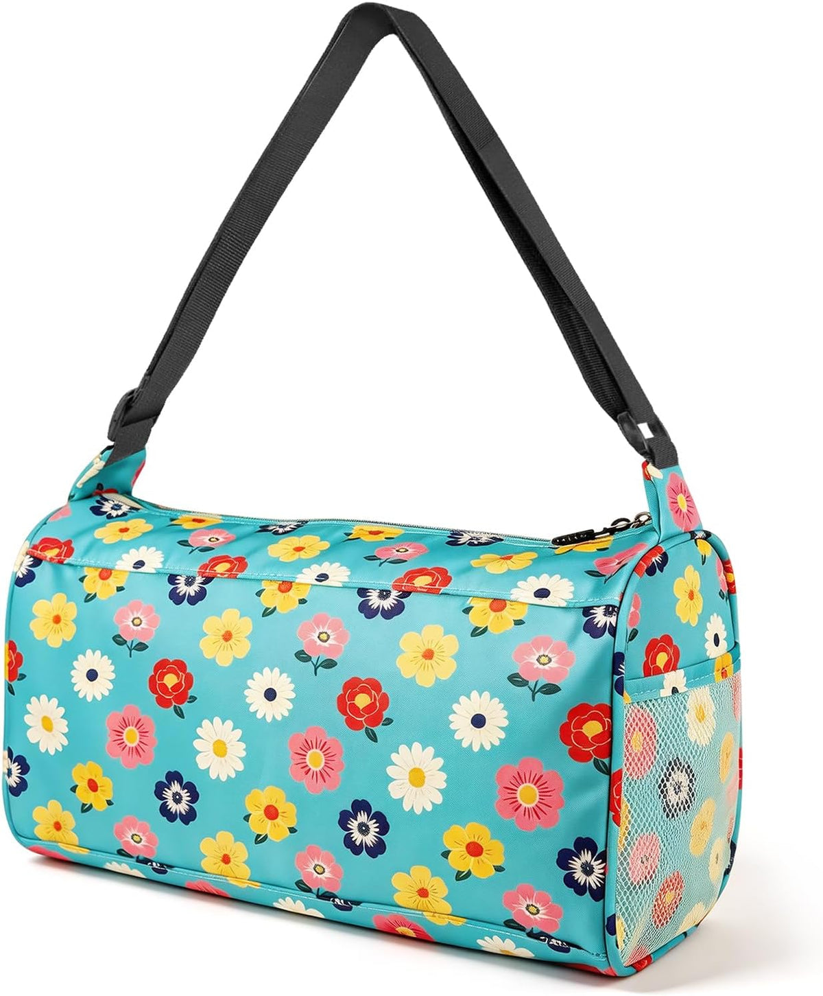 Small Gym Bag for Women & Men,Small Lightweight Duffel Bag Carry On Bags Mini Duffel Travel Bag Waterproof Sports Bags for Workout/Sport/Travel, Royal Blue,with Shoes Compartment