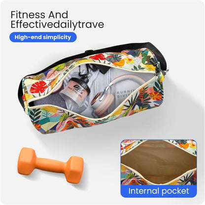 Small Gym Bag for Women & Men,Small Lightweight Duffel Bag Carry On Bags Mini Duffel Travel Bag Waterproof Sports Bags for Workout/Sport/Travel, Royal Blue,with Shoes Compartment