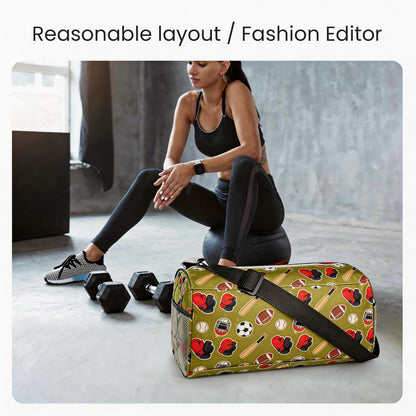 Small Gym Bag for Women & Men,Small Lightweight Duffel Bag Carry On Bags Mini Duffel Travel Bag Waterproof Sports Bags for Workout/Sport/Travel, Royal Blue,with Shoes Compartment