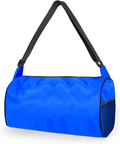 Small Gym Bag for Women & Men,Small Lightweight Duffel Bag Carry On Bags Mini Duffel Travel Bag Waterproof Sports Bags for Workout/Sport/Travel, Royal Blue,with Shoes Compartment