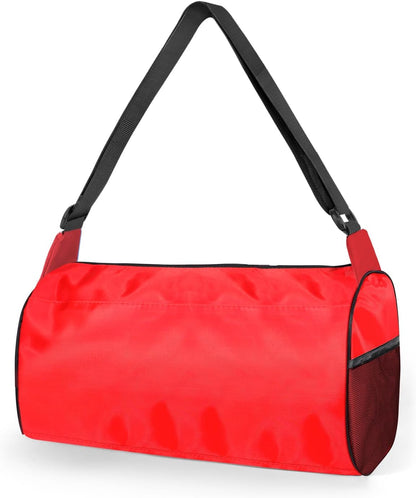 Small Gym Bag for Women & Men,Small Lightweight Duffel Bag Carry On Bags Mini Duffel Travel Bag Waterproof Sports Bags for Workout/Sport/Travel, Royal Blue,with Shoes Compartment