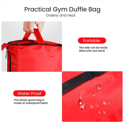 Small Gym Bag for Women & Men,Small Lightweight Duffel Bag Carry On Bags Mini Duffel Travel Bag Waterproof Sports Bags for Workout/Sport/Travel, Royal Blue,with Shoes Compartment
