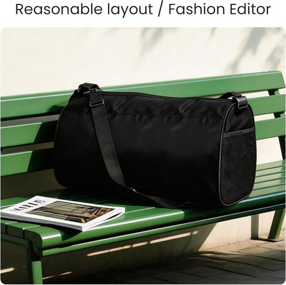 Small Gym Bag for Women & Men,Small Lightweight Duffel Bag Carry On Bags Mini Duffel Travel Bag Waterproof Sports Bags for Workout/Sport/Travel, Royal Blue,with Shoes Compartment