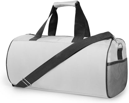 Small Gym Bag for Women & Men,Small Lightweight Duffel Bag Carry On Bags Mini Duffel Travel Bag Waterproof Sports Bags for Workout/Sport/Travel, Royal Blue,with Shoes Compartment