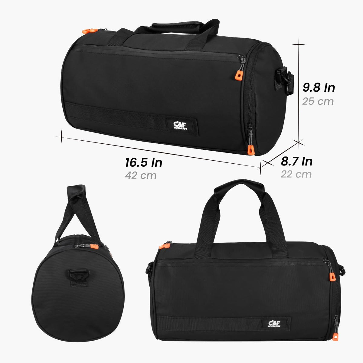 Small Gym Bag for Women & Men,Small Lightweight Duffel Bag Carry On Bags Mini Duffel Travel Bag Waterproof Sports Bags for Workout/Sport/Travel, Royal Blue,with Shoes Compartment