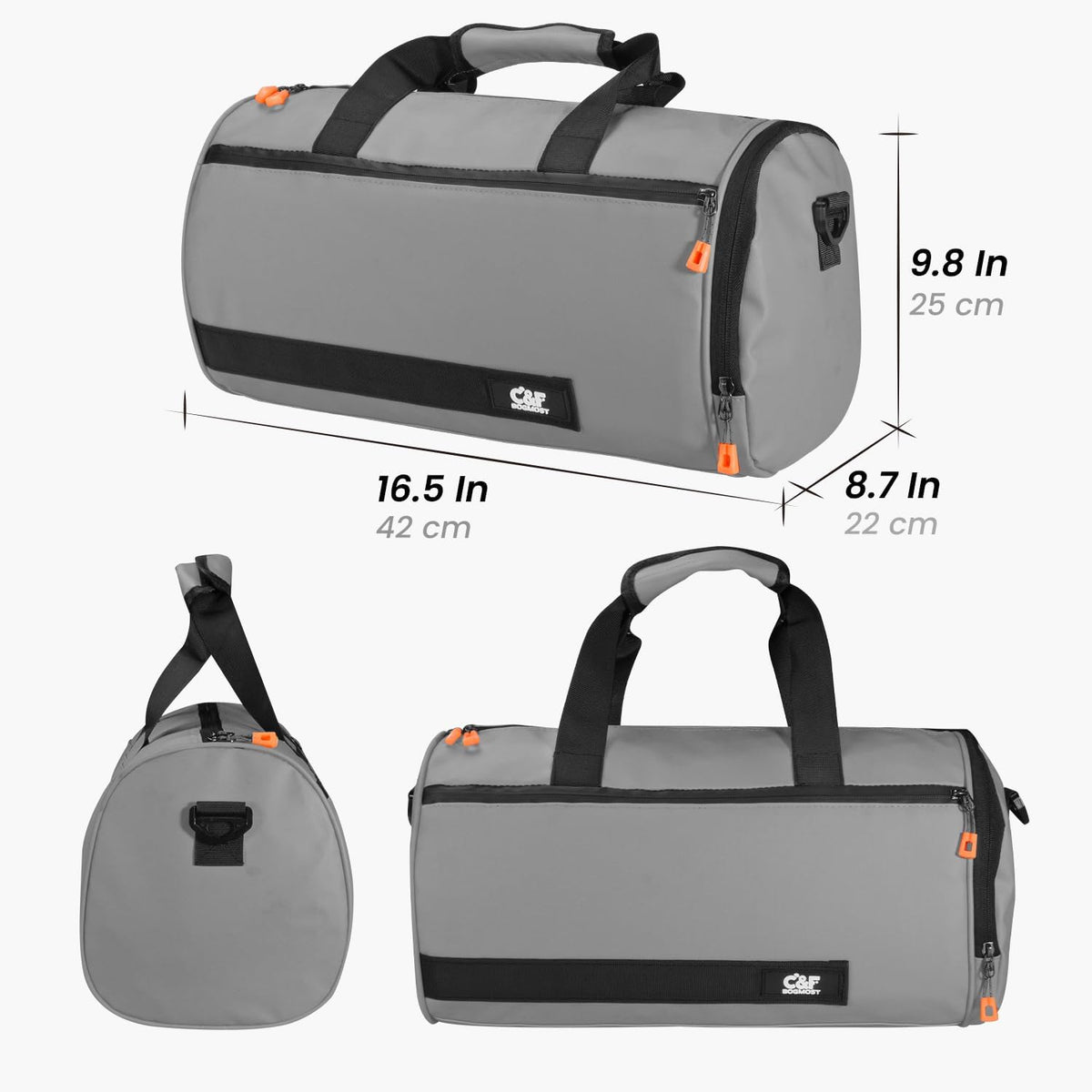 Small Gym Bag for Women & Men,Small Lightweight Duffel Bag Carry On Bags Mini Duffel Travel Bag Waterproof Sports Bags for Workout/Sport/Travel, Royal Blue,with Shoes Compartment