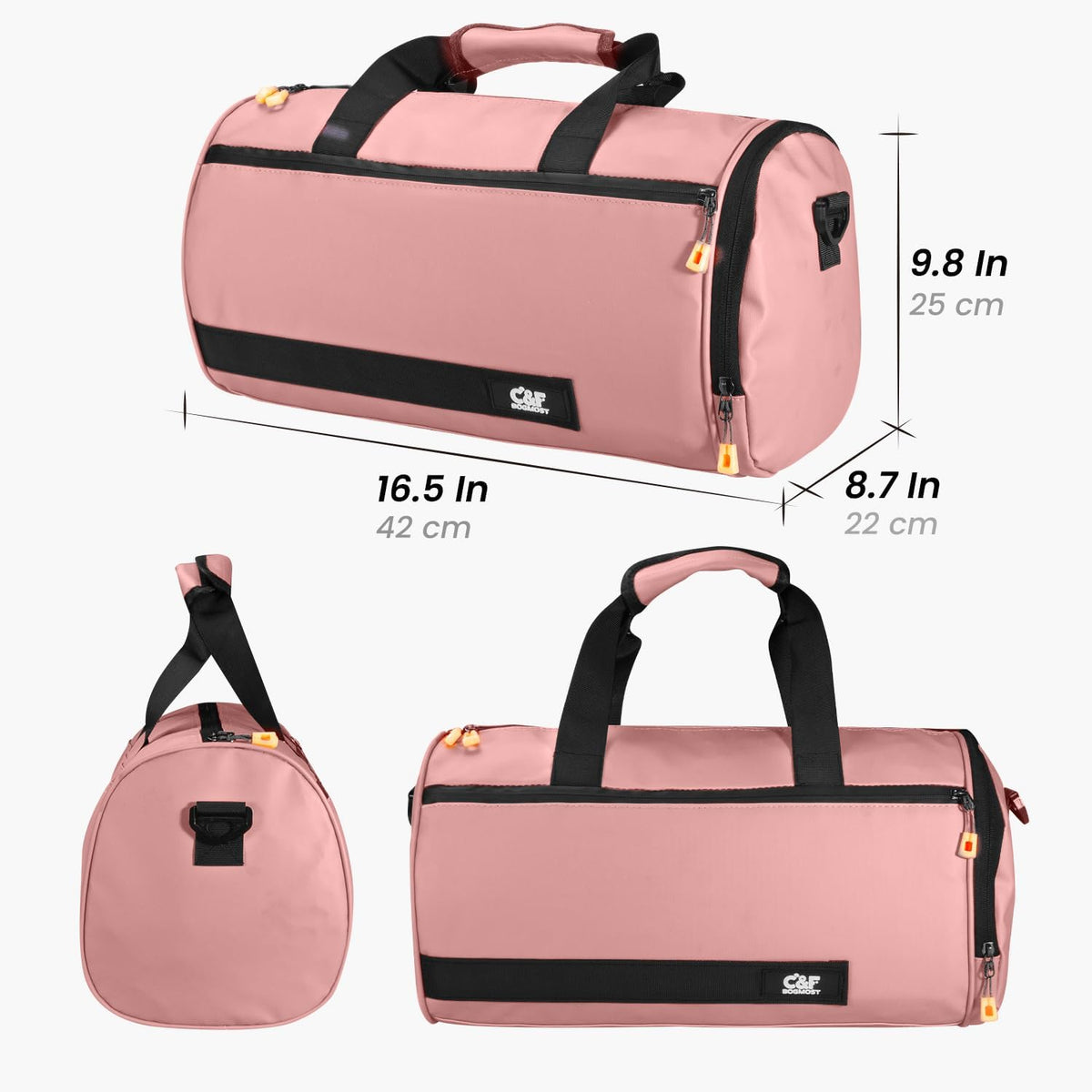 Small Gym Bag for Women & Men,Small Lightweight Duffel Bag Carry On Bags Mini Duffel Travel Bag Waterproof Sports Bags for Workout/Sport/Travel, Royal Blue,with Shoes Compartment