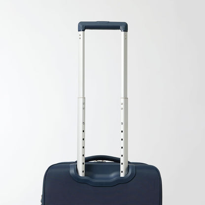 Elevation Plus Carry-On Luggage - Airline Approved Softside Suitcase - 360 Spinner Wheels - Integrated ID Tag - Quick-Access Stash Pocket - Wet Pocket - AirTag™ Holder - Midnight Blue