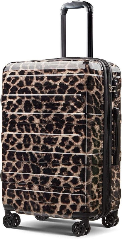 Carry on Luggage 22x14x9 Airline Approved-20 Inch Hardside Suitcase with Wheels TSA Lock, PC+ABS Lightweight Carry on Suitcases for Women and Men