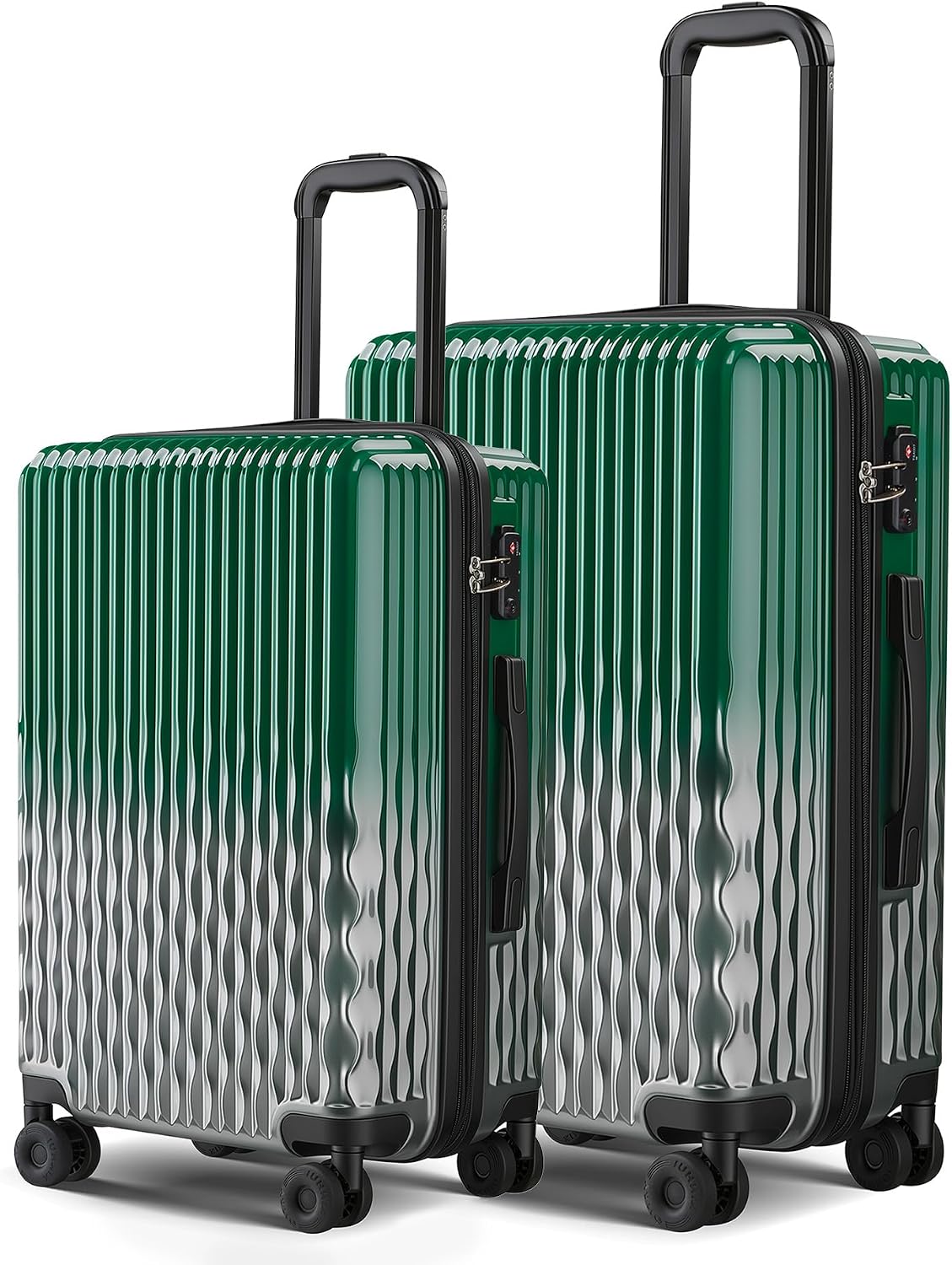 Carry on Luggage 22x14x9 Airline Approved-20 Inch Hardside Suitcase with Wheels TSA Lock, PC+ABS Lightweight Carry on Suitcases for Women and Men