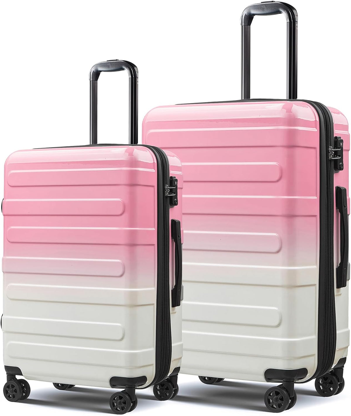 Carry on Luggage 22x14x9 Airline Approved-20 Inch Hardside Suitcase with Wheels TSA Lock, PC+ABS Lightweight Carry on Suitcases for Women and Men
