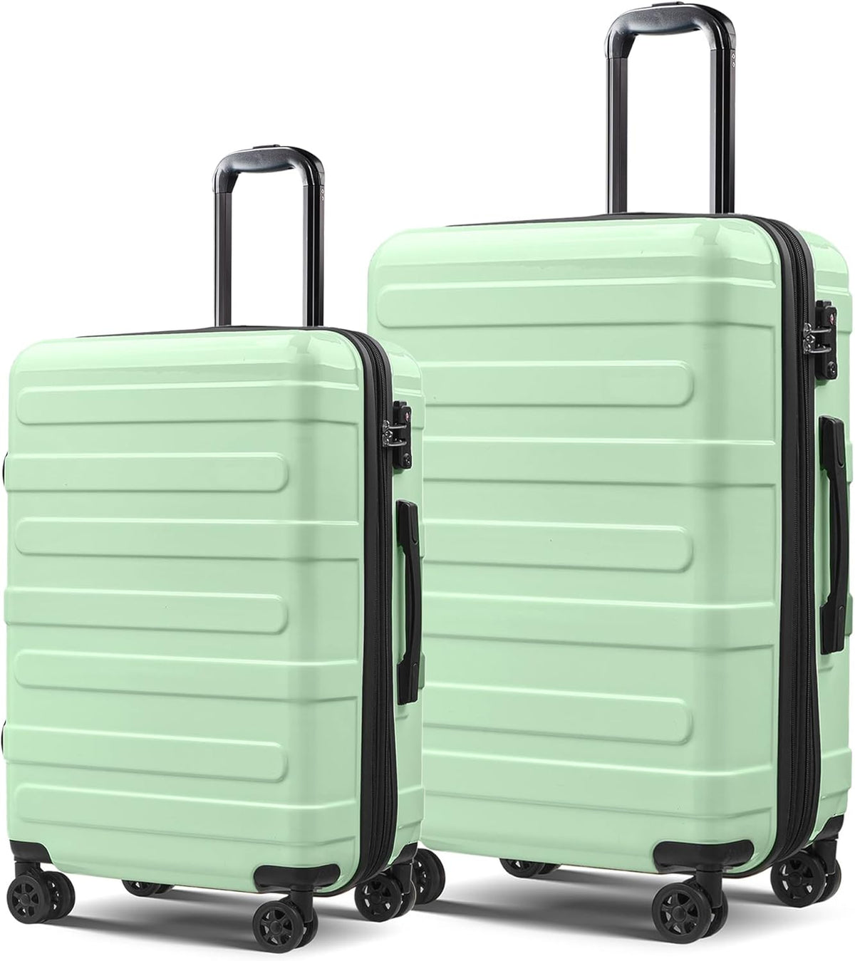 Carry on Luggage 22x14x9 Airline Approved-20 Inch Hardside Suitcase with Wheels TSA Lock, PC+ABS Lightweight Carry on Suitcases for Women and Men