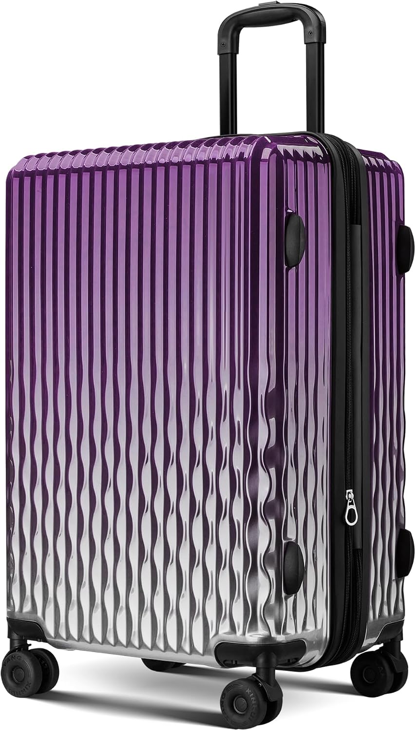Carry on Luggage 22x14x9 Airline Approved-20 Inch Hardside Suitcase with Wheels TSA Lock, PC+ABS Lightweight Carry on Suitcases for Women and Men