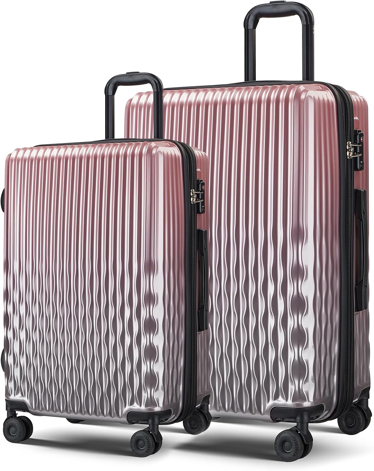 Carry on Luggage 22x14x9 Airline Approved-20 Inch Hardside Suitcase with Wheels TSA Lock, PC+ABS Lightweight Carry on Suitcases for Women and Men