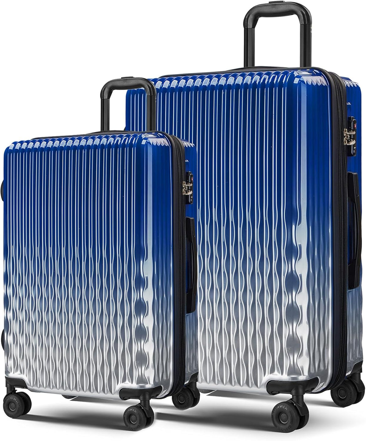 Carry on Luggage 22x14x9 Airline Approved-20 Inch Hardside Suitcase with Wheels TSA Lock, PC+ABS Lightweight Carry on Suitcases for Women and Men