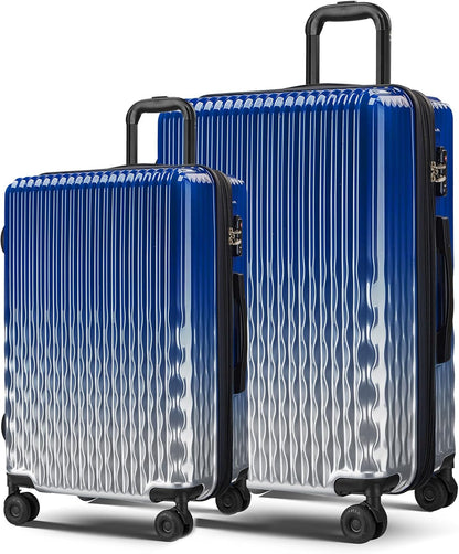 Carry on Luggage 22x14x9 Airline Approved-20 Inch Hardside Suitcase with Wheels TSA Lock, PC+ABS Lightweight Carry on Suitcases for Women and Men