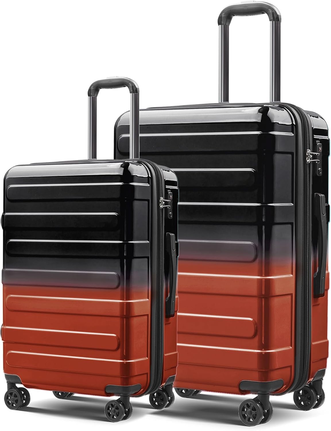 Carry on Luggage 22x14x9 Airline Approved-20 Inch Hardside Suitcase with Wheels TSA Lock, PC+ABS Lightweight Carry on Suitcases for Women and Men
