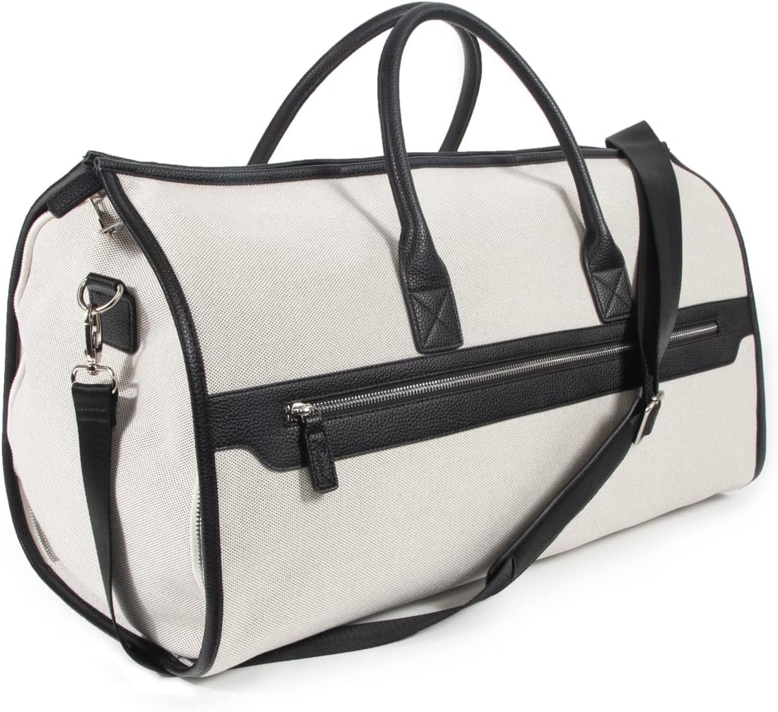 Capri 2 -n-1 Garment and Duffel Bag - Convertible, Carry-On, Travel, For Suits, Tuxedos, Dresses, and more