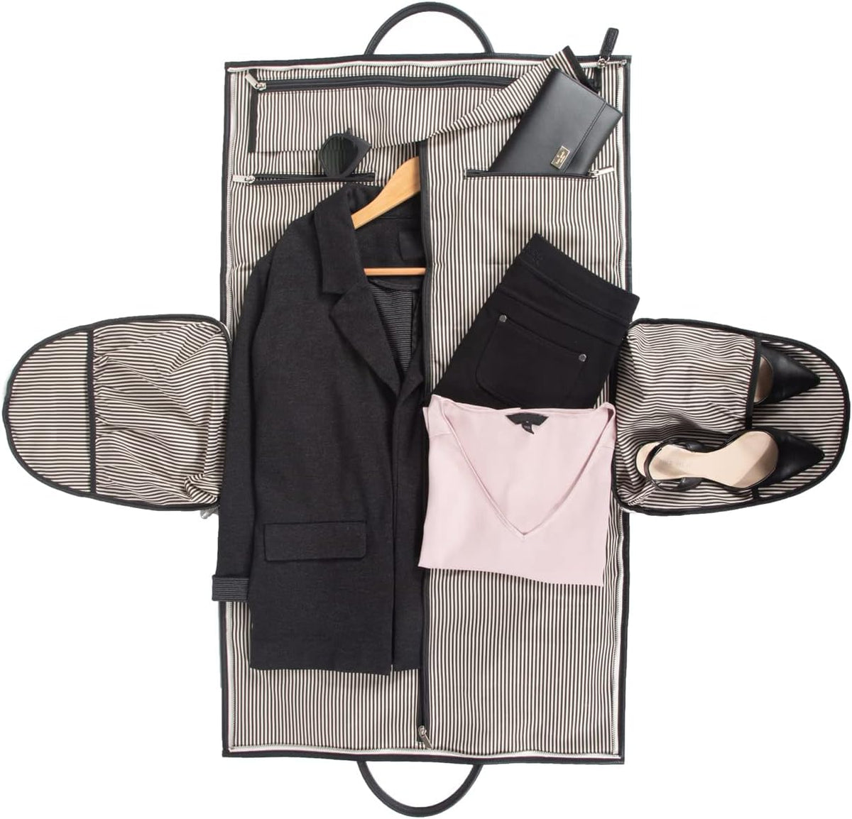 Capri 2 -n-1 Garment and Duffel Bag - Convertible, Carry-On, Travel, For Suits, Tuxedos, Dresses, and more