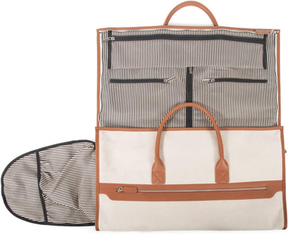 Capri 2 -n-1 Garment and Duffel Bag - Convertible, Carry-On, Travel, For Suits, Tuxedos, Dresses, and more