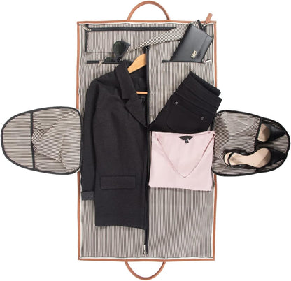 Capri 2 -n-1 Garment and Duffel Bag - Convertible, Carry-On, Travel, For Suits, Tuxedos, Dresses, and more