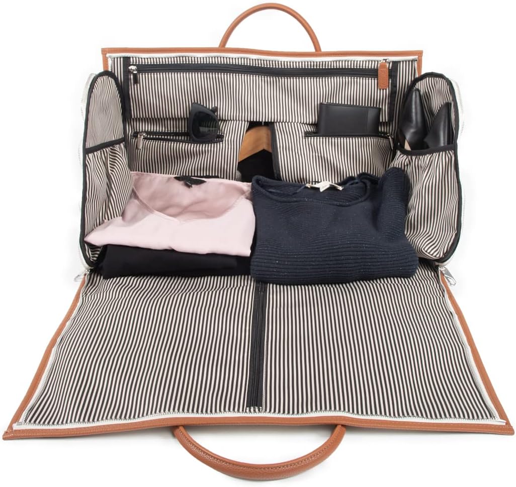Capri 2 -n-1 Garment and Duffel Bag - Convertible, Carry-On, Travel, For Suits, Tuxedos, Dresses, and more