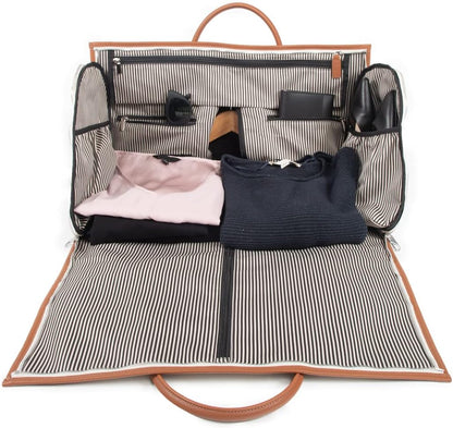 Capri 2 -n-1 Garment and Duffel Bag - Convertible, Carry-On, Travel, For Suits, Tuxedos, Dresses, and more