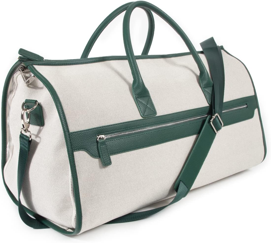 Capri 2 -n-1 Garment and Duffel Bag - Convertible, Carry-On, Travel, For Suits, Tuxedos, Dresses, and more